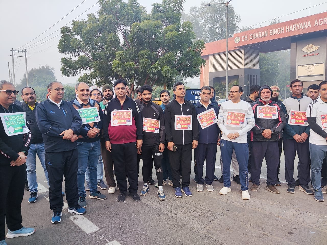 Marathon highlight photo 5 at Wisdom School Hisar