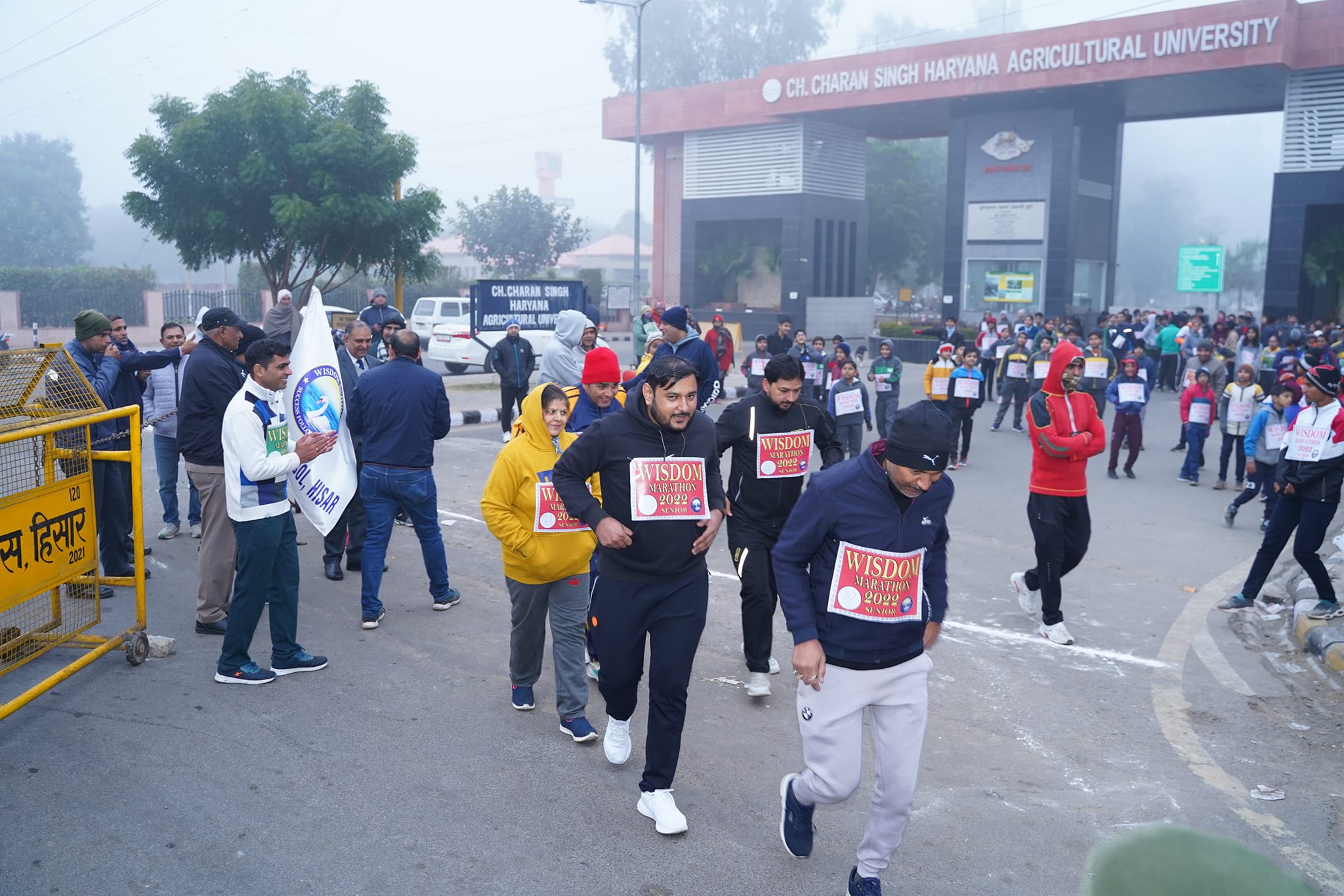 Marathon highlight photo 3 at Wisdom School Hisar
