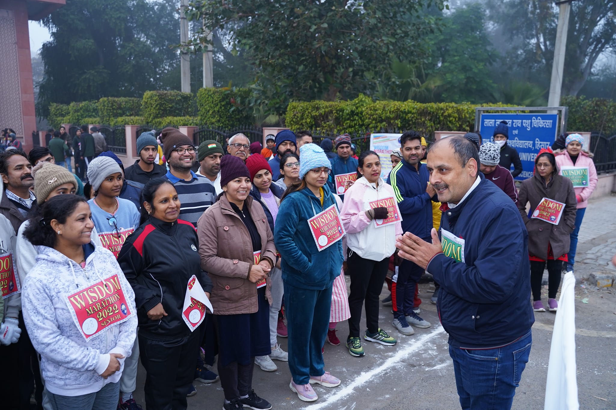 Marathon highlight photo 2 at Wisdom School Hisar