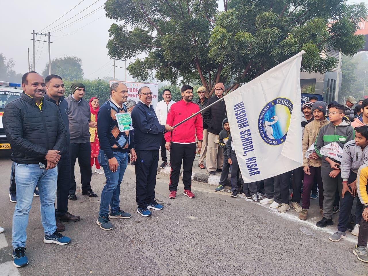Marathon highlight photo 4 at Wisdom School Hisar
