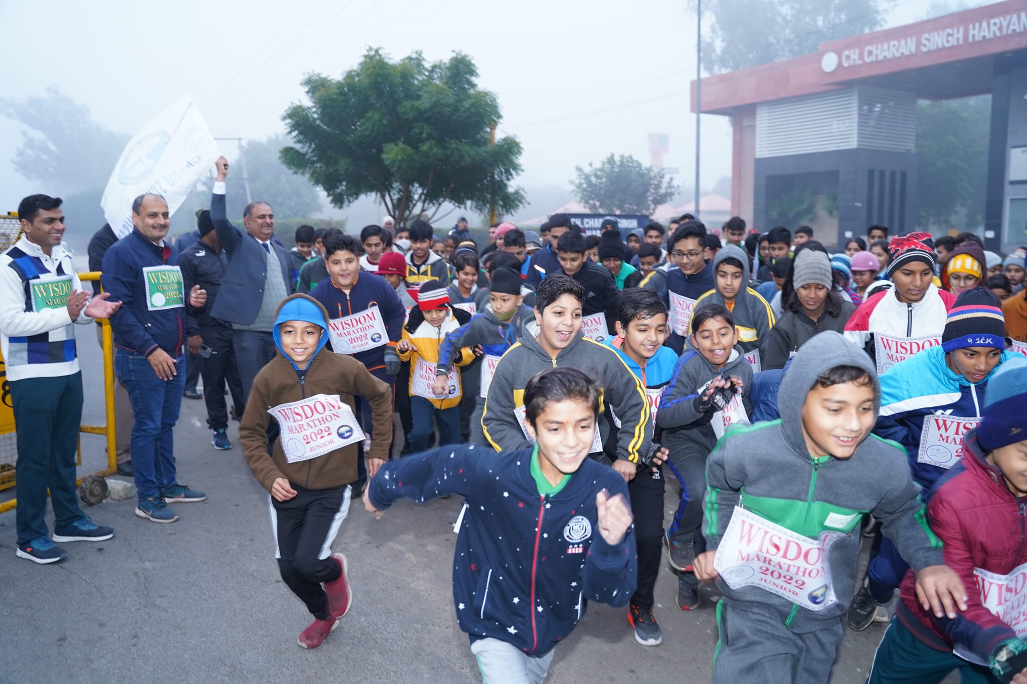 Marathon highlight photo 2 at Wisdom School Hisar
