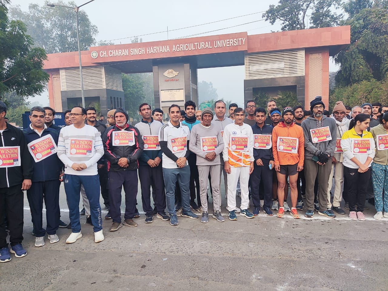 Marathon highlight photo 3 at Wisdom School Hisar
