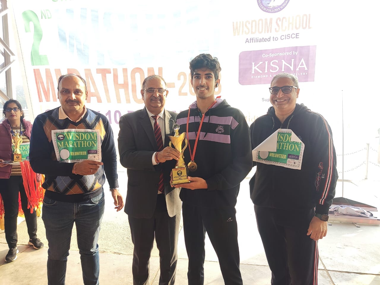 Marathon highlight photo 2 at Wisdom School Hisar